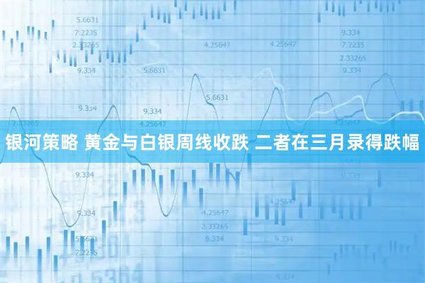 银河策略 黄金与白银周线收跌 二者在三月录得跌幅