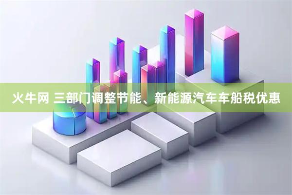 火牛网 三部门调整节能、新能源汽车车船税优惠
