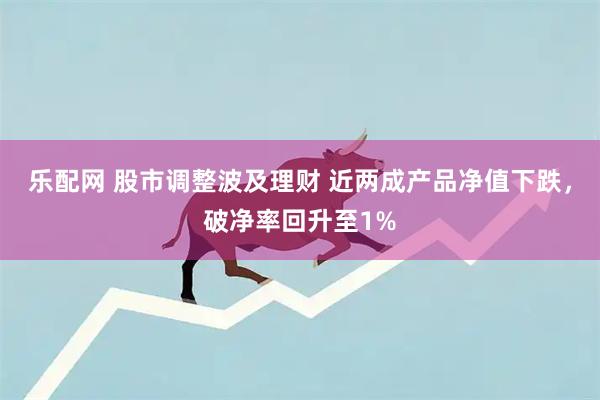 乐配网 股市调整波及理财 近两成产品净值下跌,破净率回升至1%