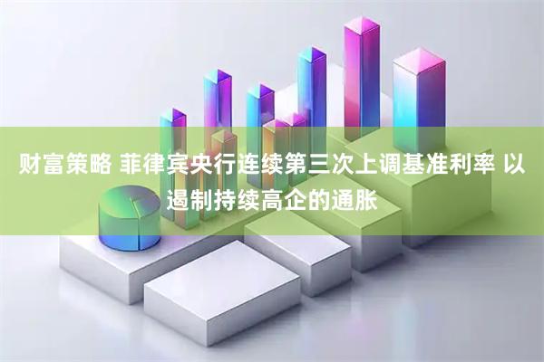 财富策略 菲律宾央行连续第三次上调基准利率 以遏制持续高企的通胀